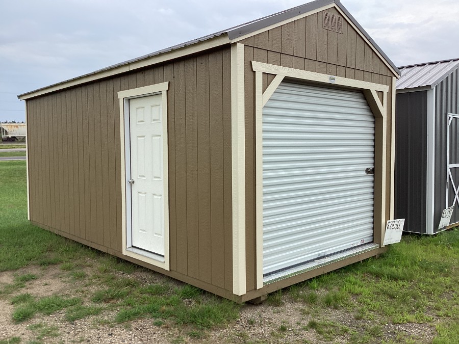 Utility 8' Garage - 10x20 image 2